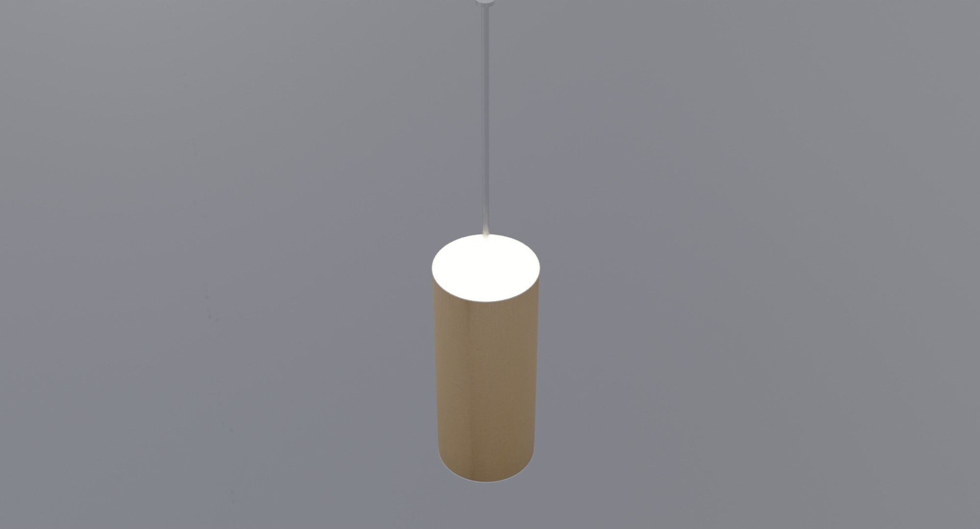 Ceiling Lamp Low-poly 3D model_5