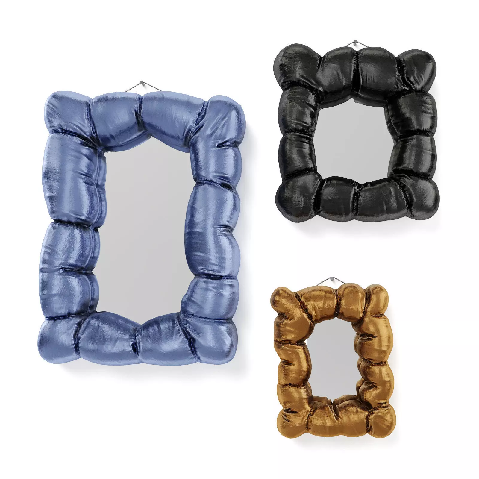 Kelly Wearstler off the wall mirrors Low-poly 3D model