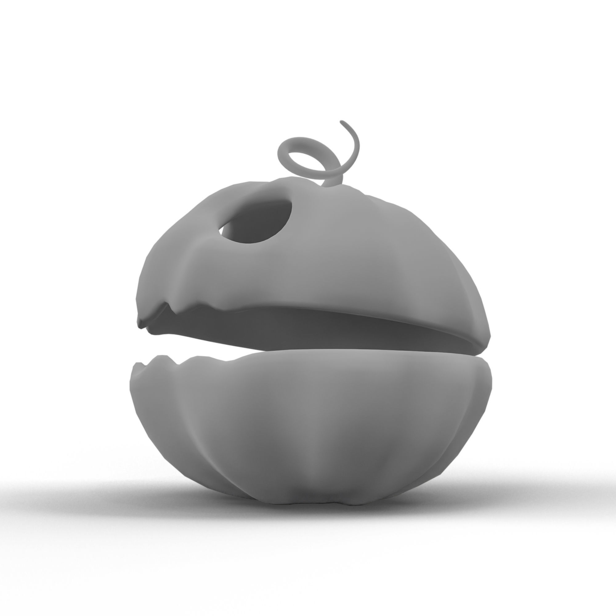 Halloween Pumpkin Chest 3D model_8