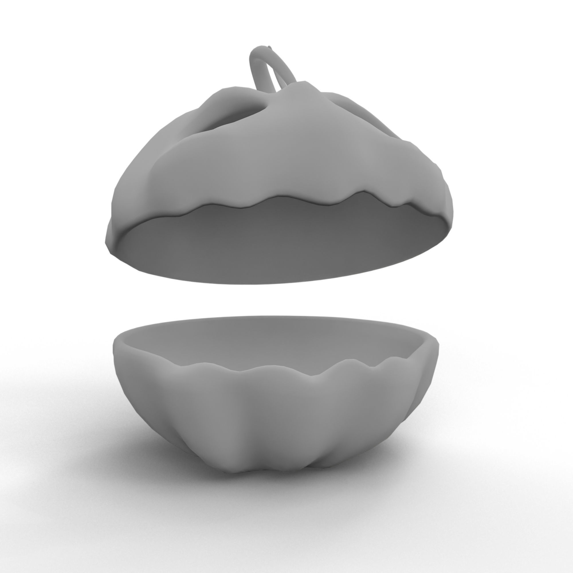 Halloween Pumpkin Chest 3D model_5