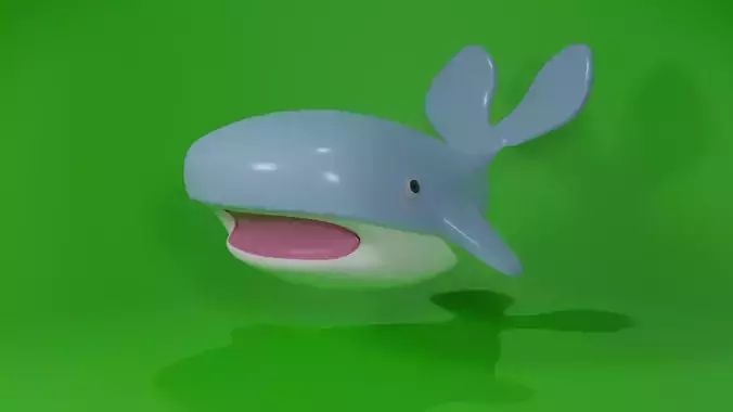 Whale fish squid octopus sea ocean modeo