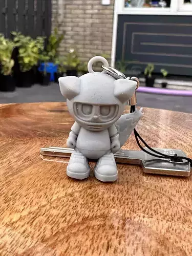 Keychain 3D print model