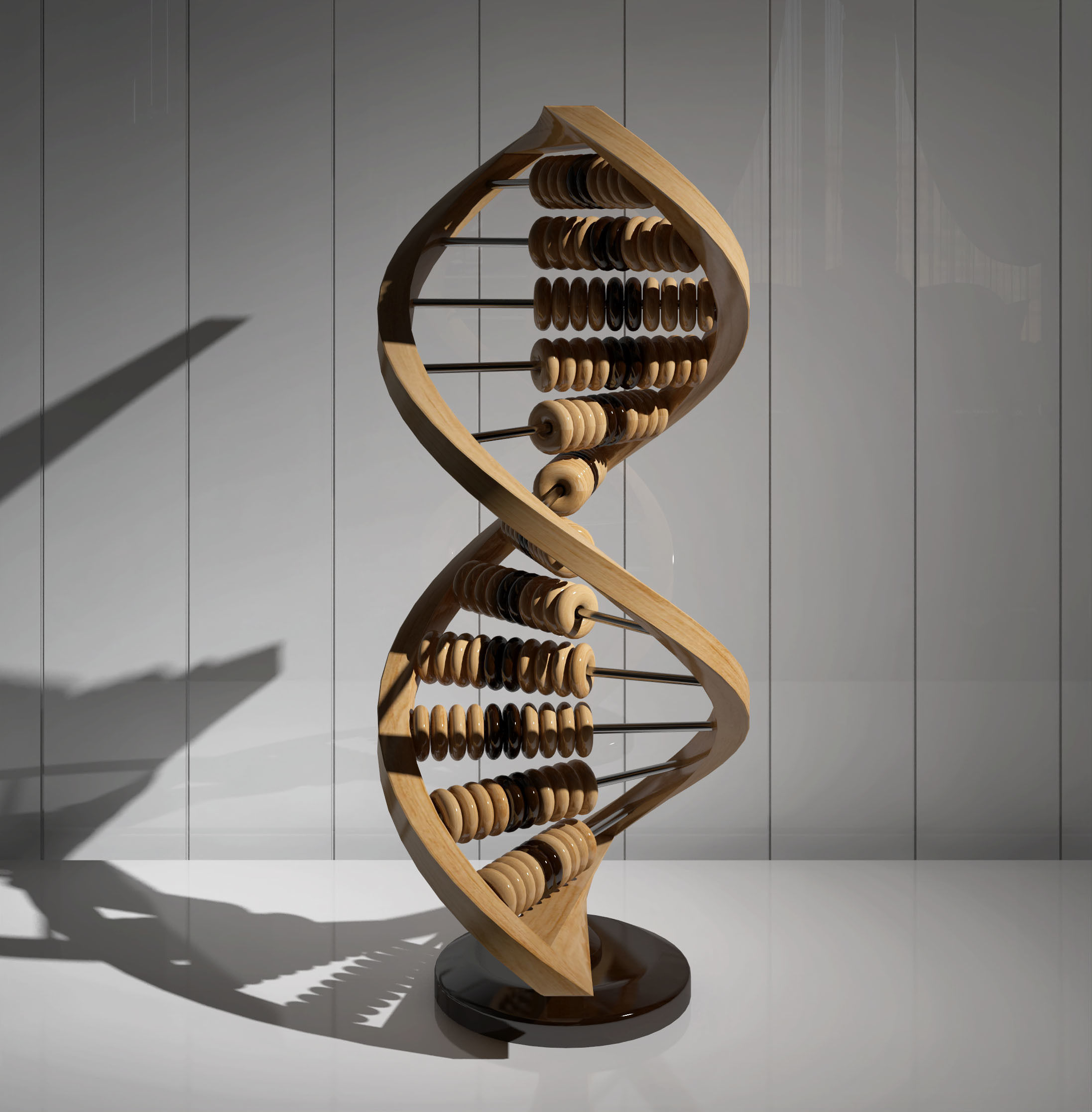 Bookkeeper DNA Free 3D model_1