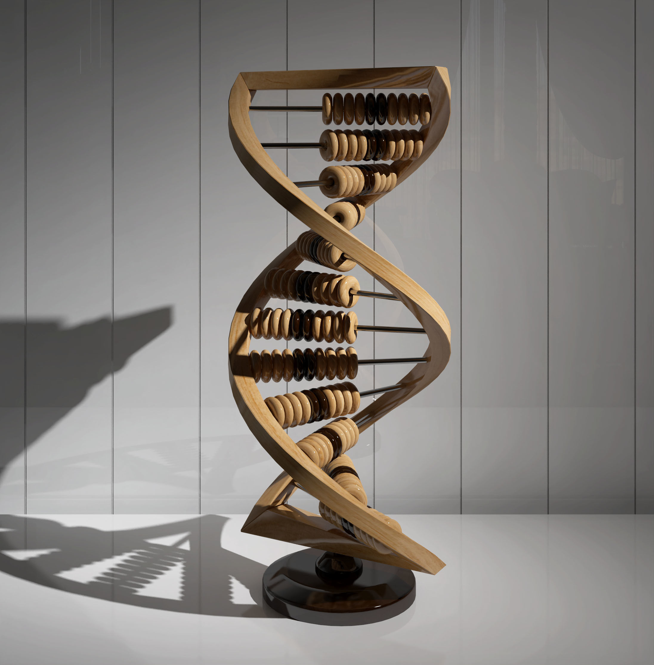 Bookkeeper DNA Free 3D model_2