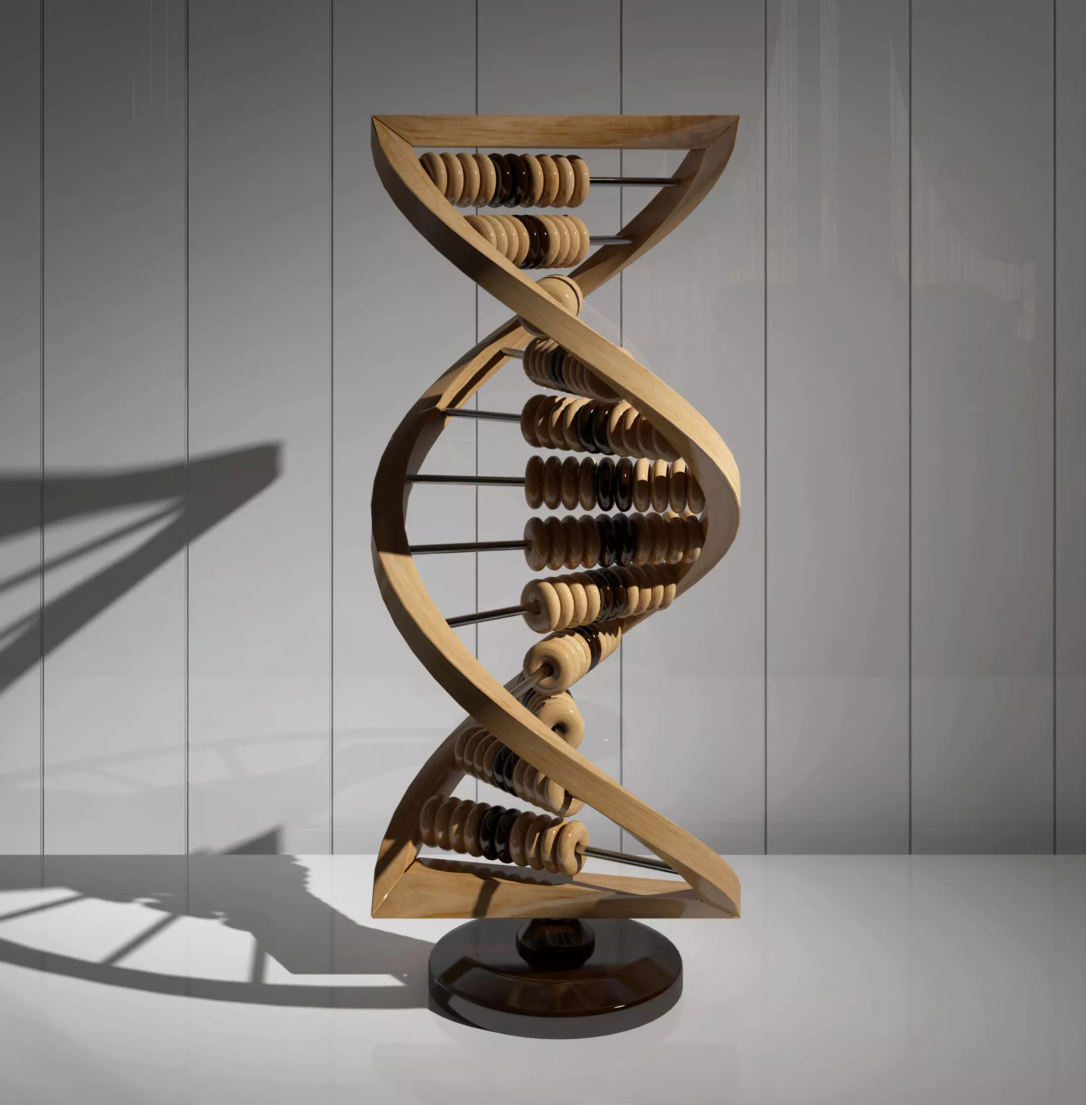 Bookkeeper DNA Free 3D model_0