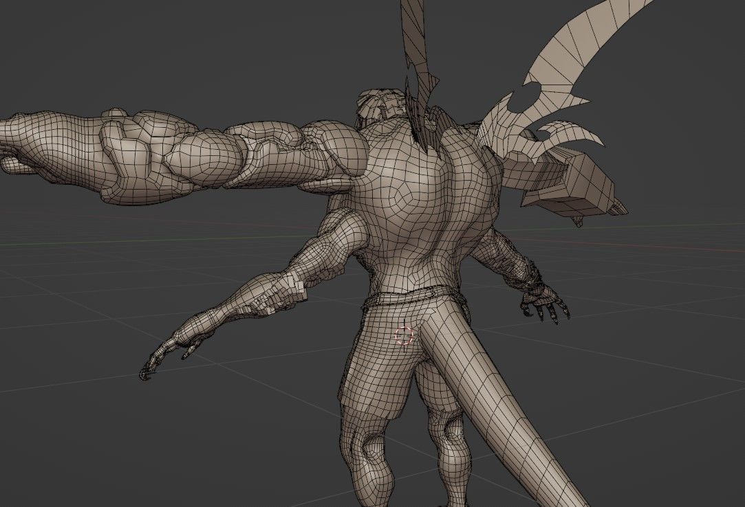 ben10 vs  kevin  3D model_9