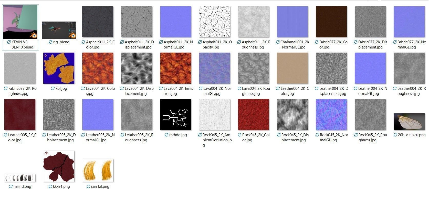 ben10 vs  kevin  3D model_11