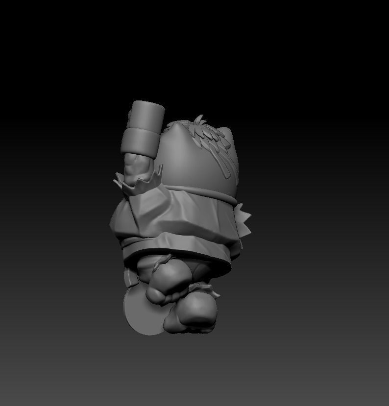 Sho Ryu Cat 3D print model_2