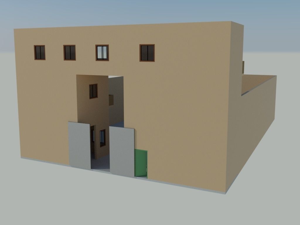 Warehouse for Steel Material 3D model_6