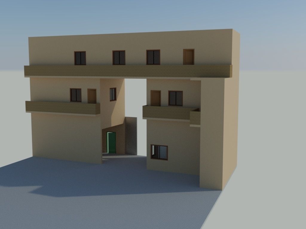 Warehouse for Steel Material 3D model_5