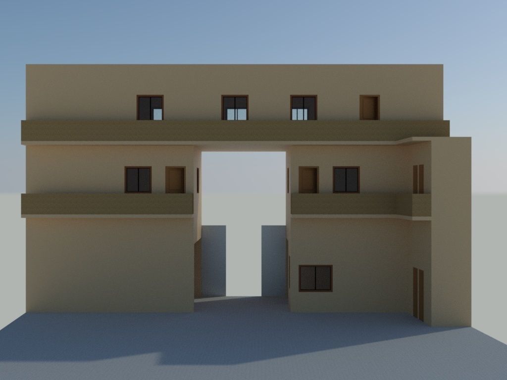 Warehouse for Steel Material 3D model_3