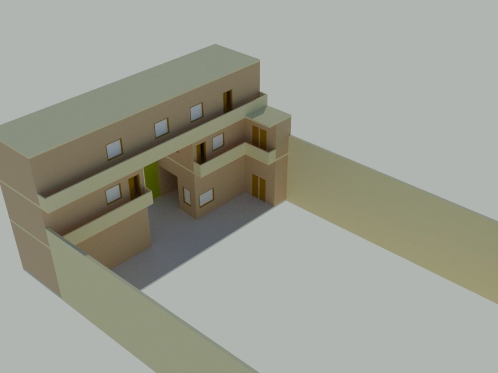 Warehouse for Steel Material 3D model_2