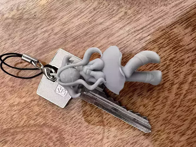 Keychain 3D print model