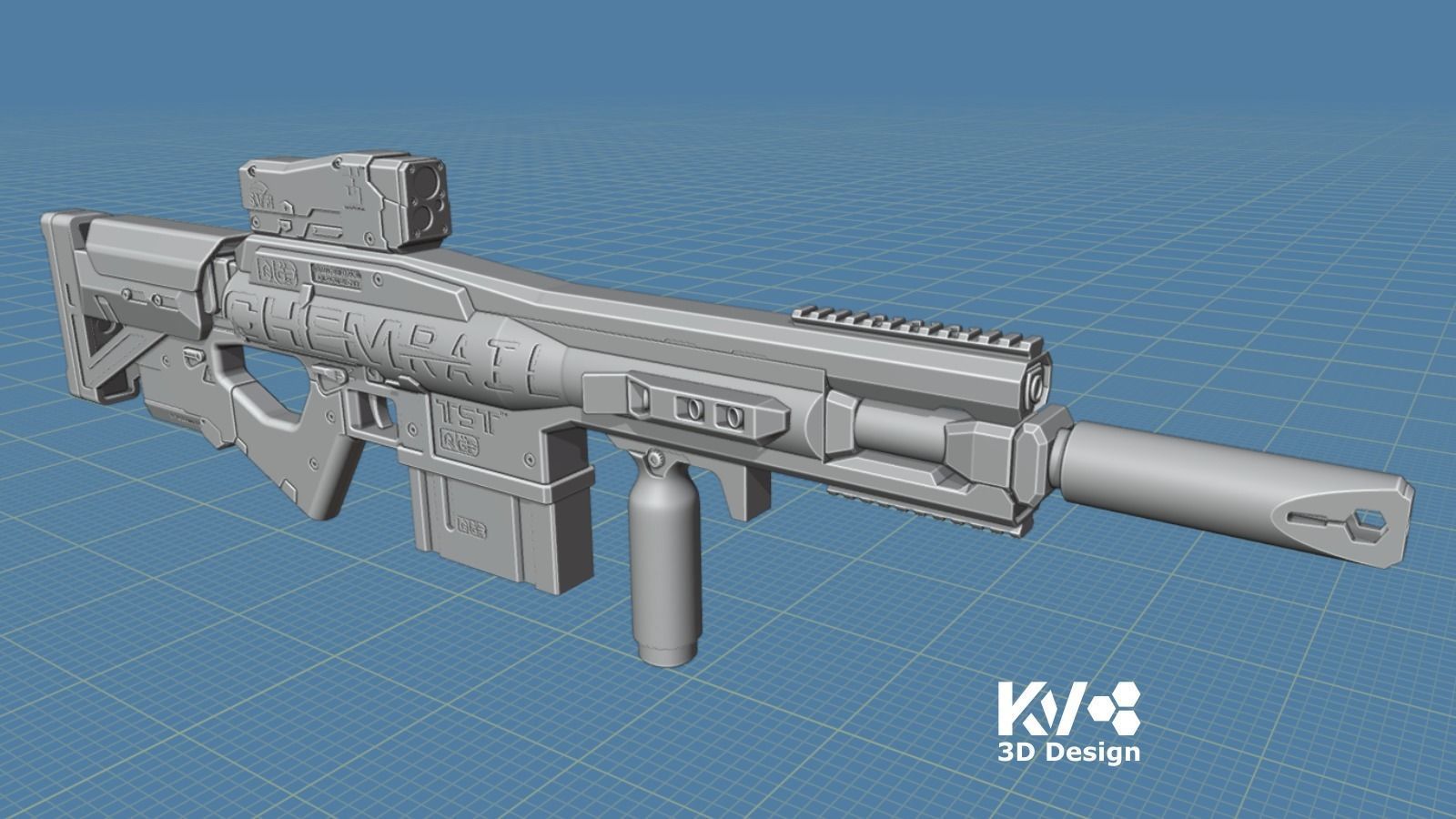 KV-TST Chemrail-Elysium - Full Size 3D print model_8
