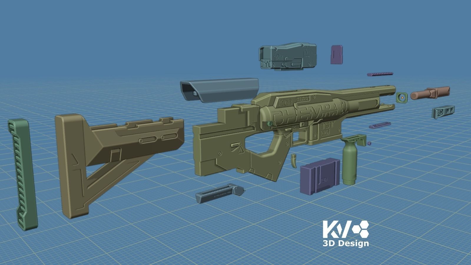 KV-TST Chemrail-Elysium - Full Size 3D print model_10
