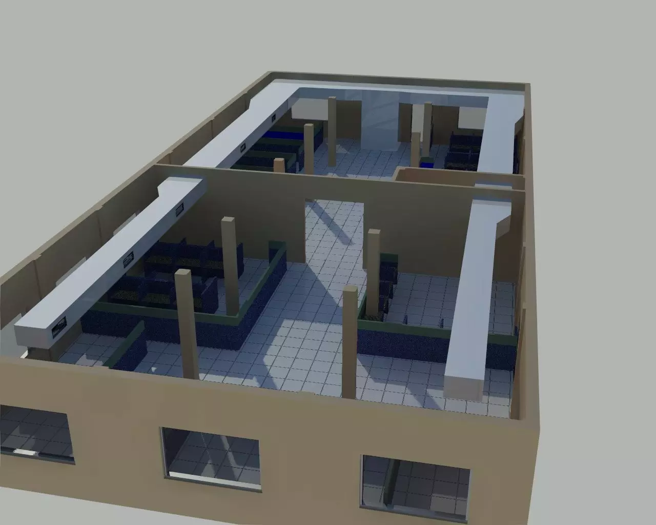 HVAC Ducting Design 01 3D model_0