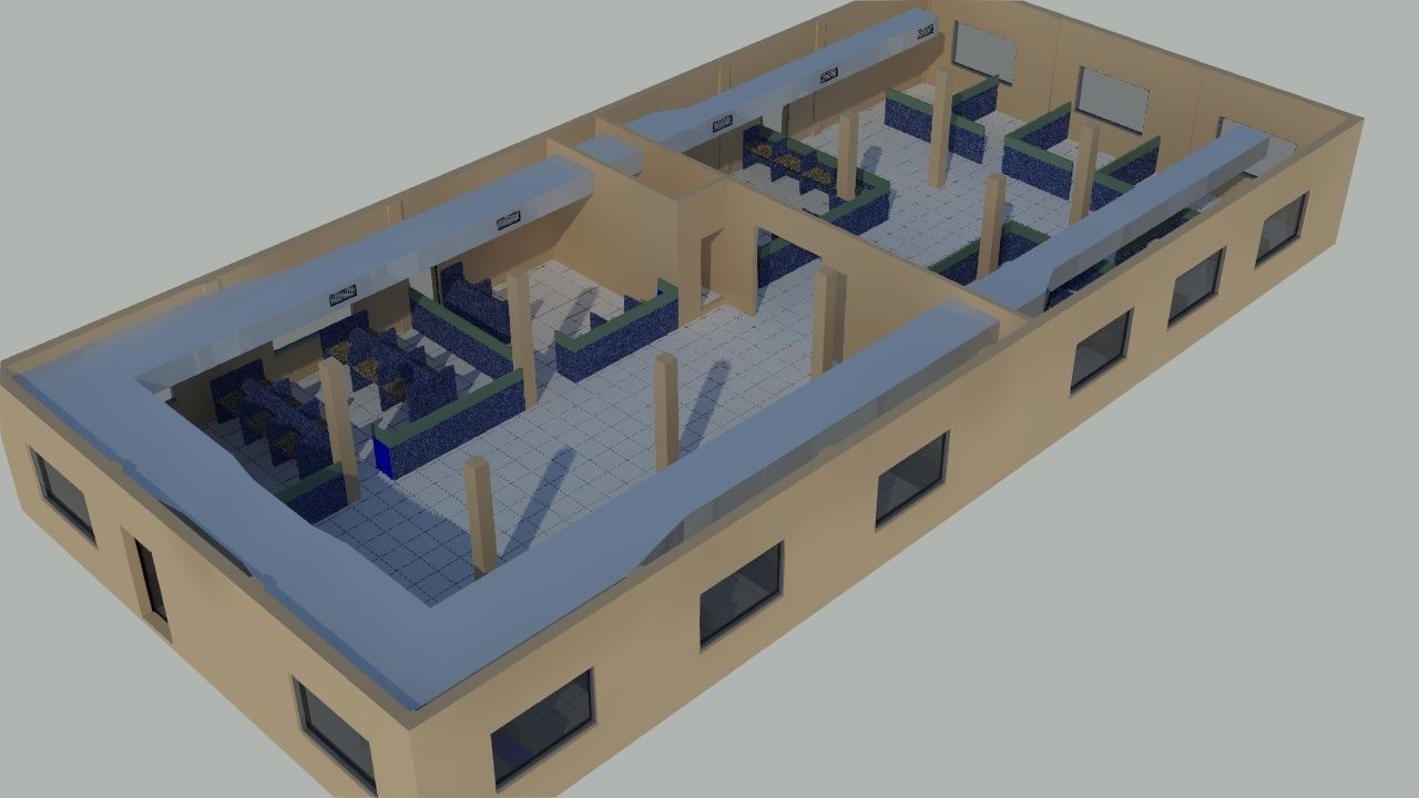 HVAC Ducting Design 01 3D model_3