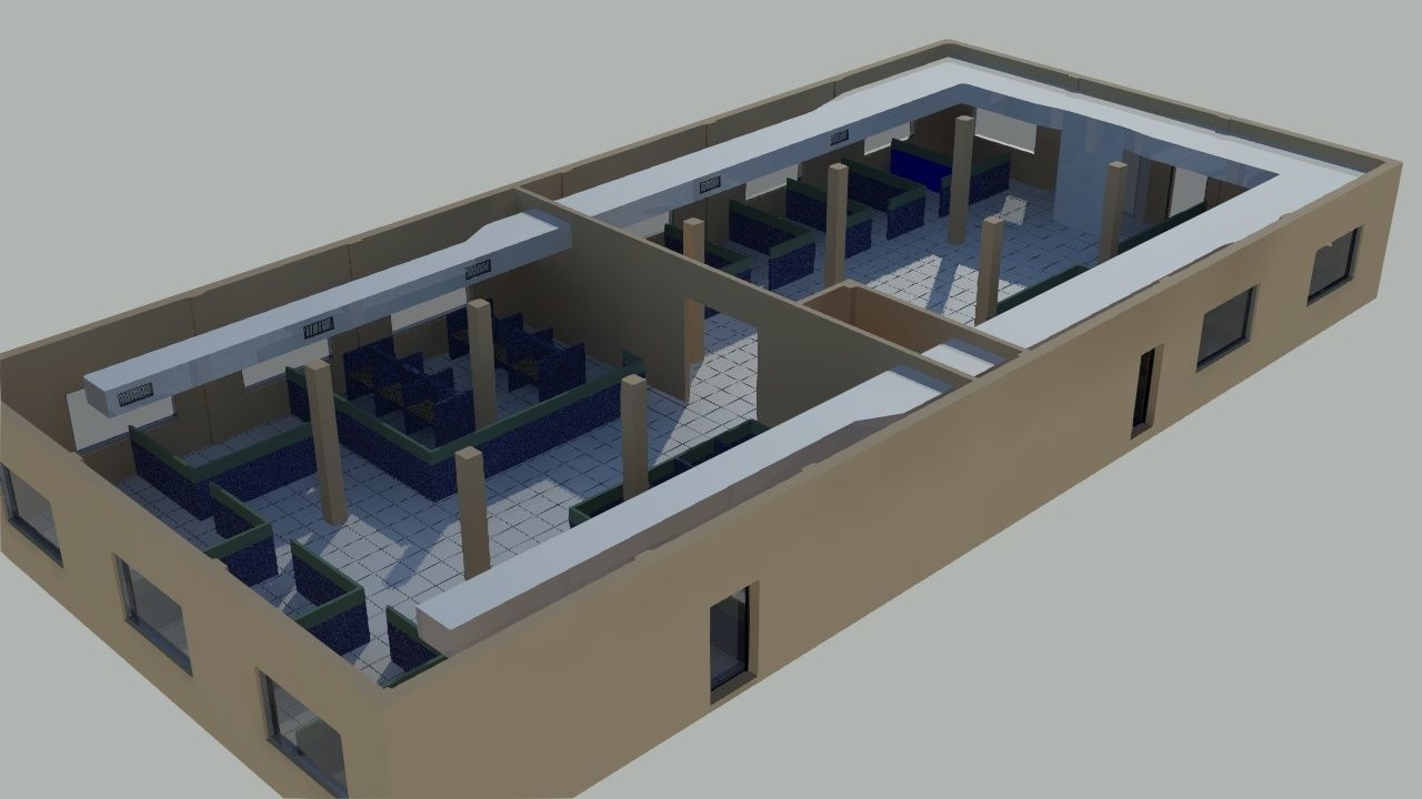 HVAC Ducting Design 01 3D model_4
