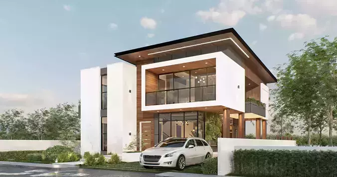 MODERN 2 STOREY HOUSE