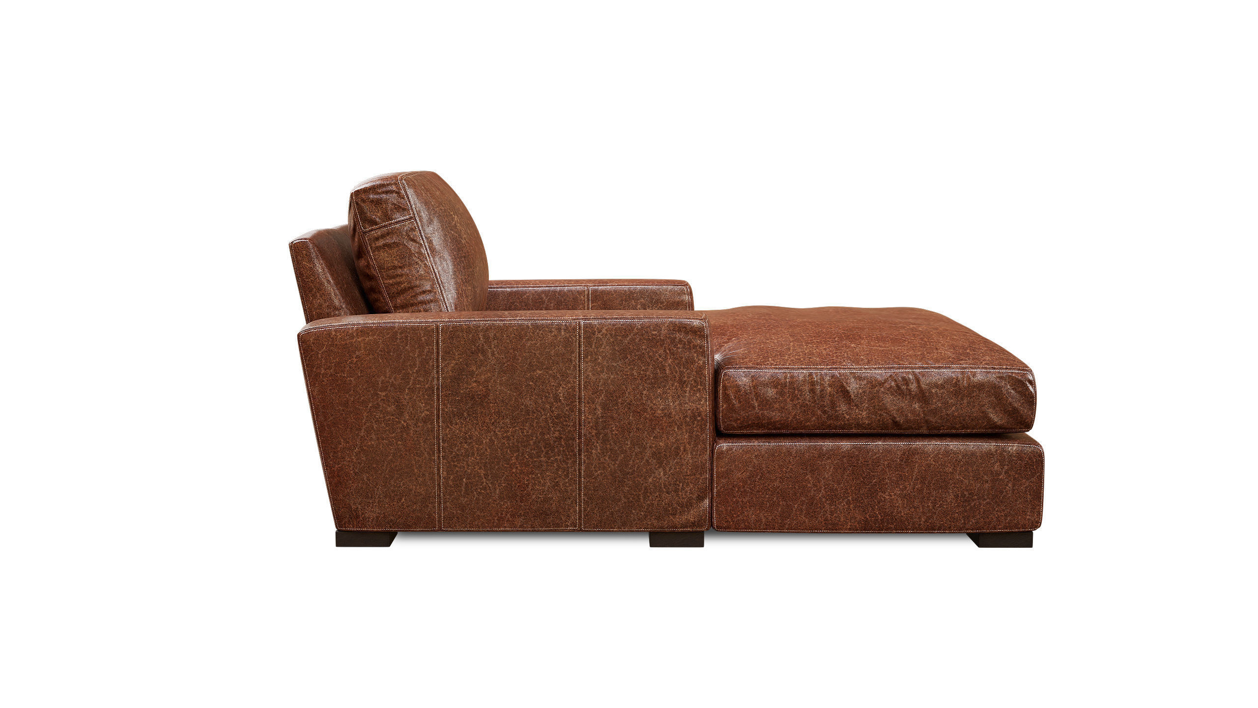Maxwell Leather Chaise 3D Model Collection_52