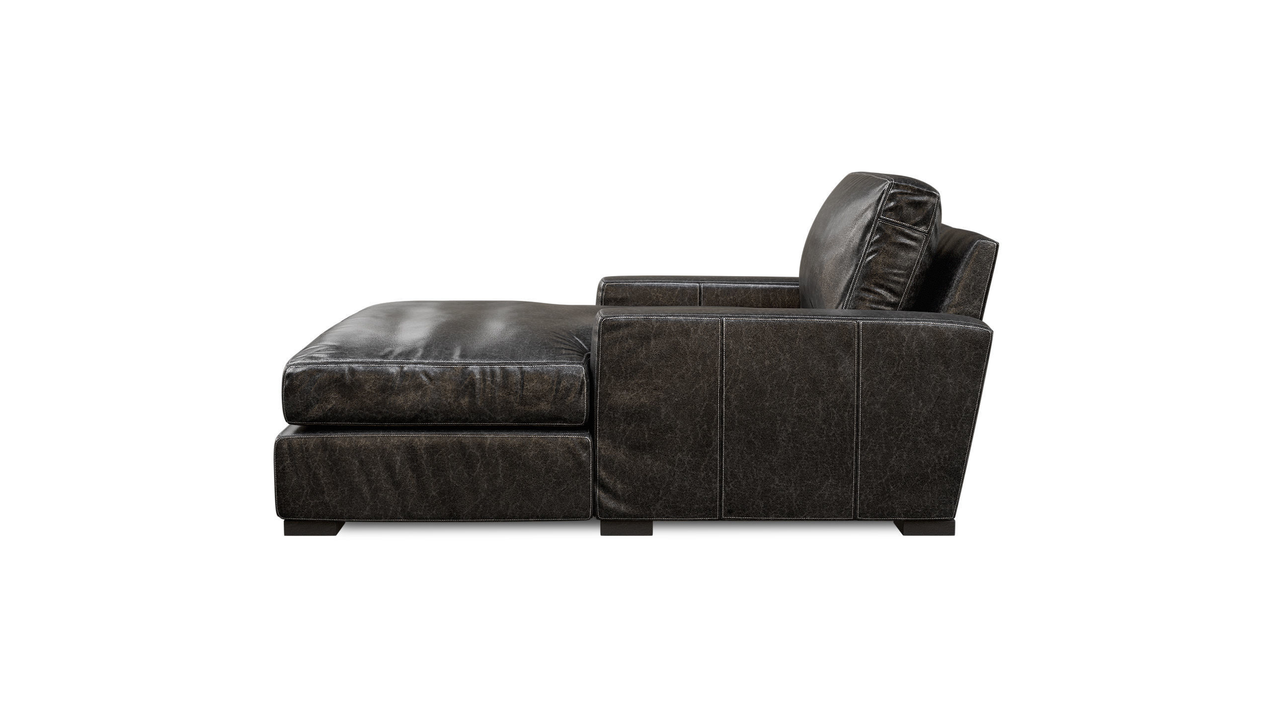 Maxwell Leather Chaise 3D Model Collection_46