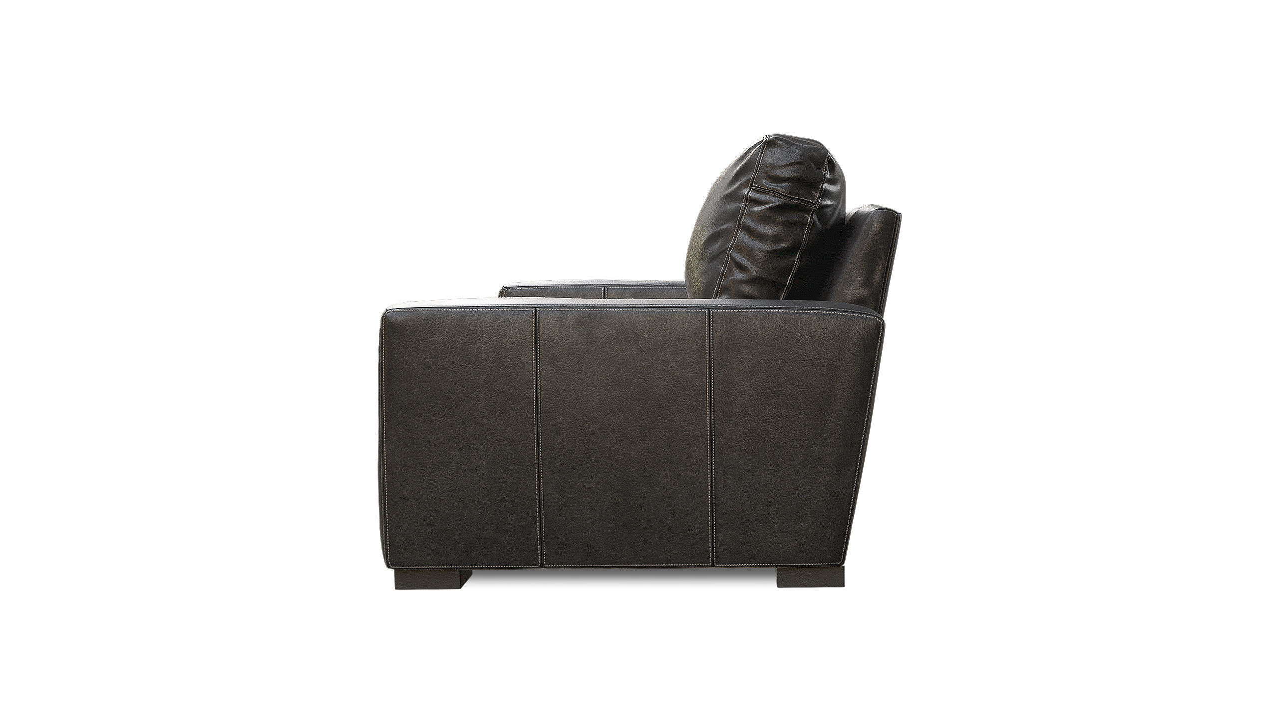 Maxwell Leather Chaise 3D Model Collection_15