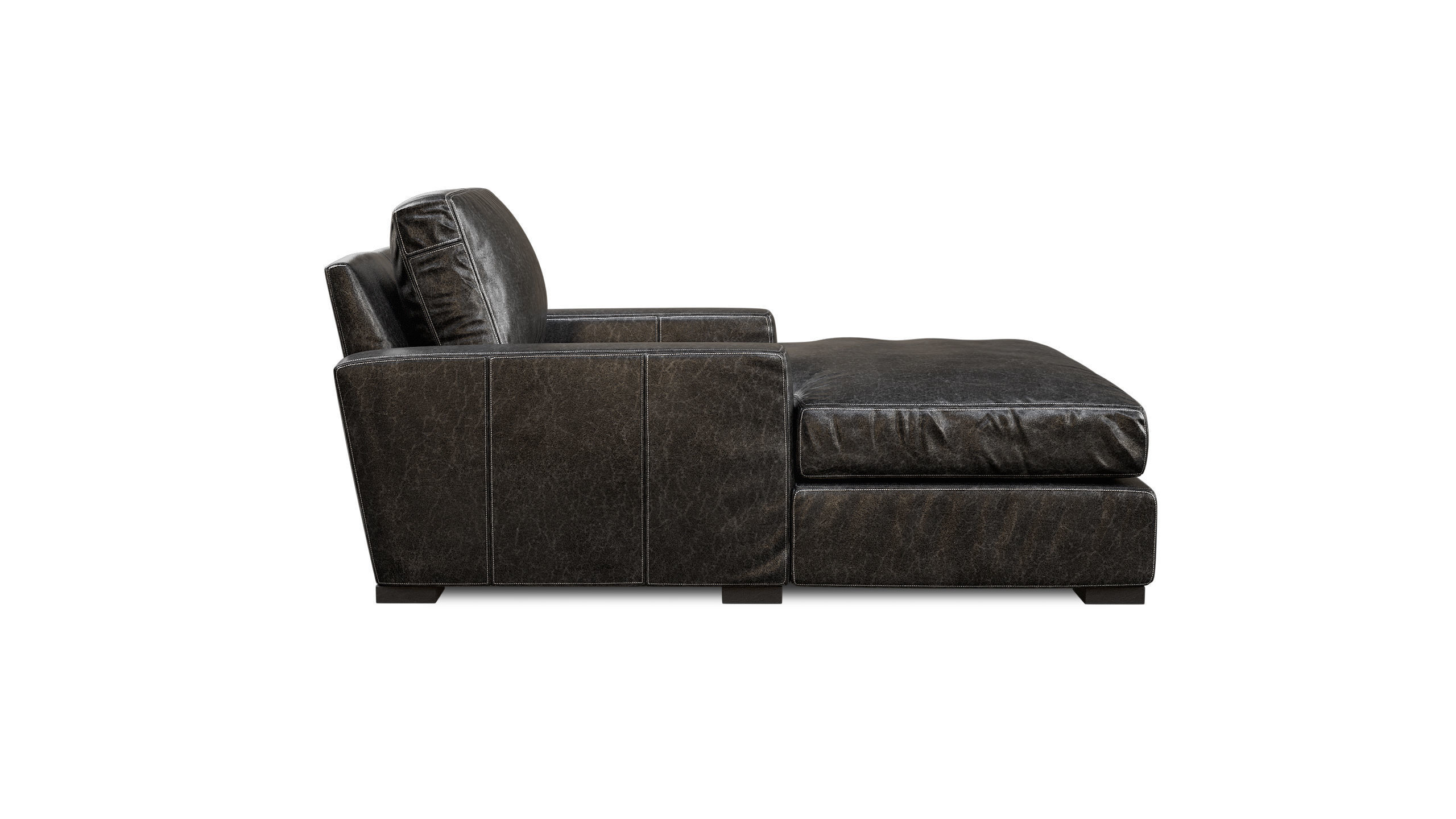 Maxwell Leather Chaise 3D Model Collection_45