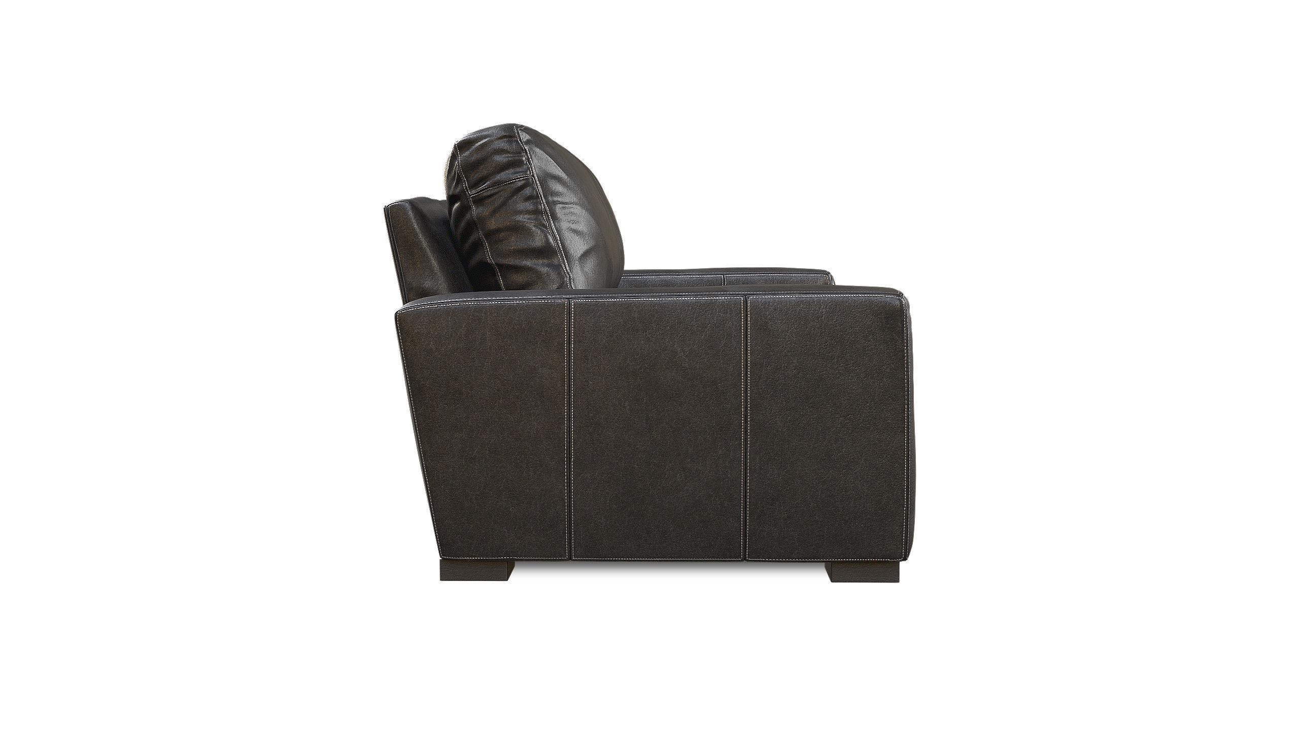 Maxwell Leather Chaise 3D Model Collection_17