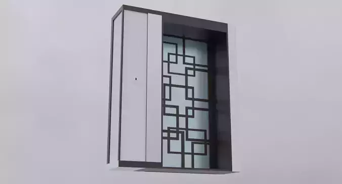 Japanese Inspired Doorway