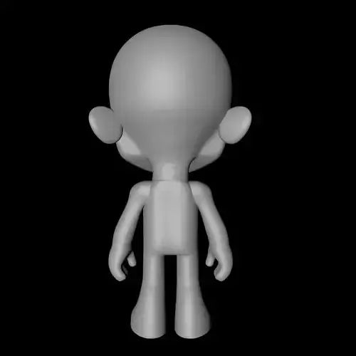 Modelo de monito 3D print model