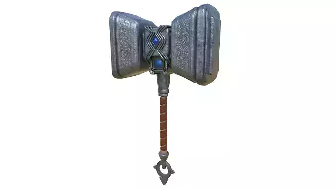 Hammer Low-poly 3D model