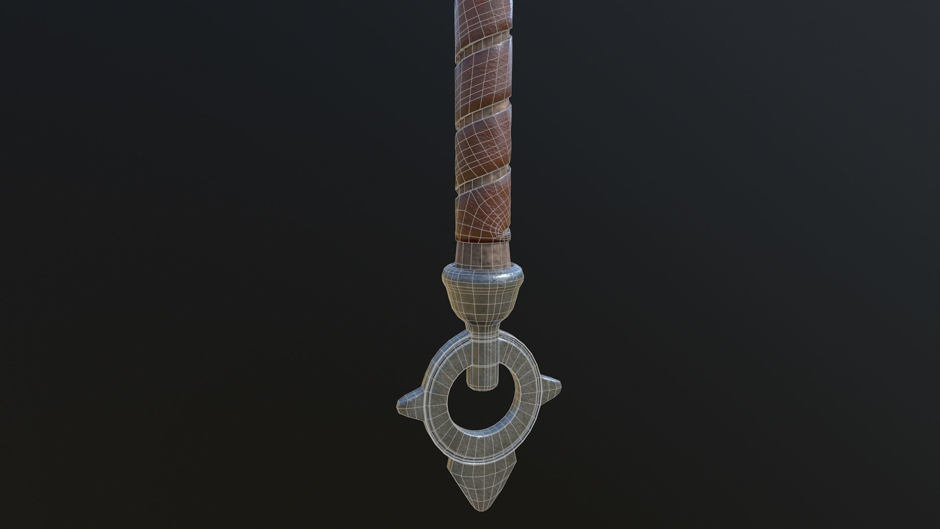 Hammer Low-poly 3D model_4