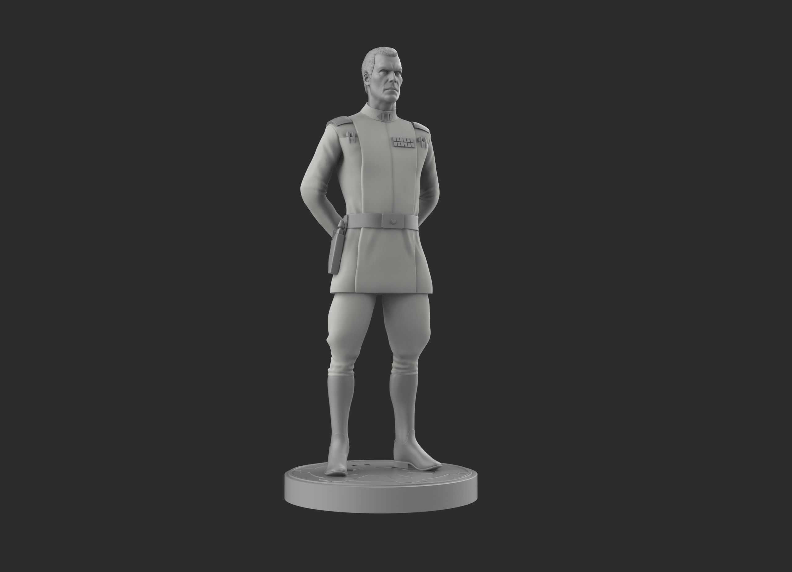 Grand Admiral Thrawn Figure 3D print model_13