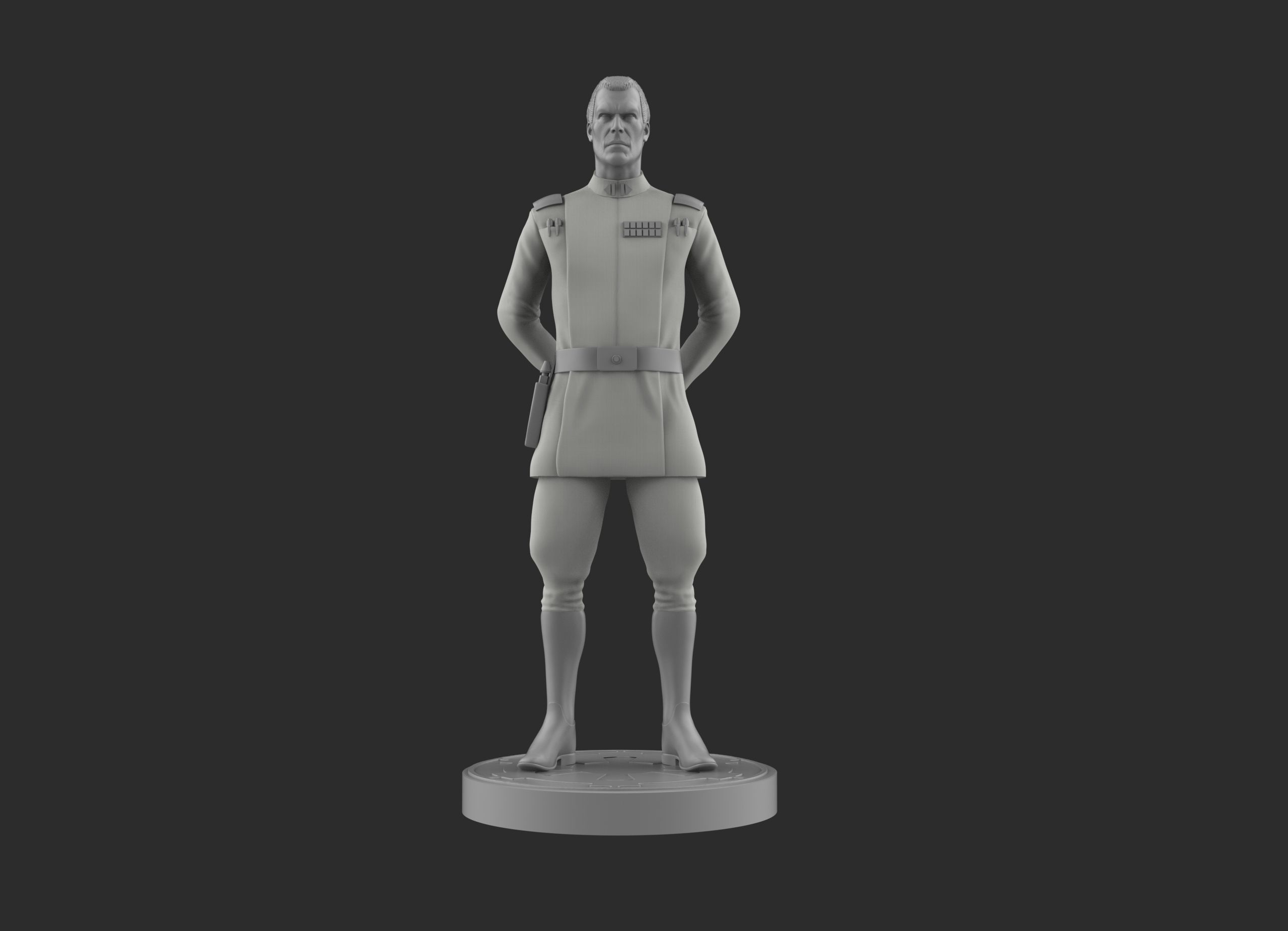 Grand Admiral Thrawn Figure 3D print model_14