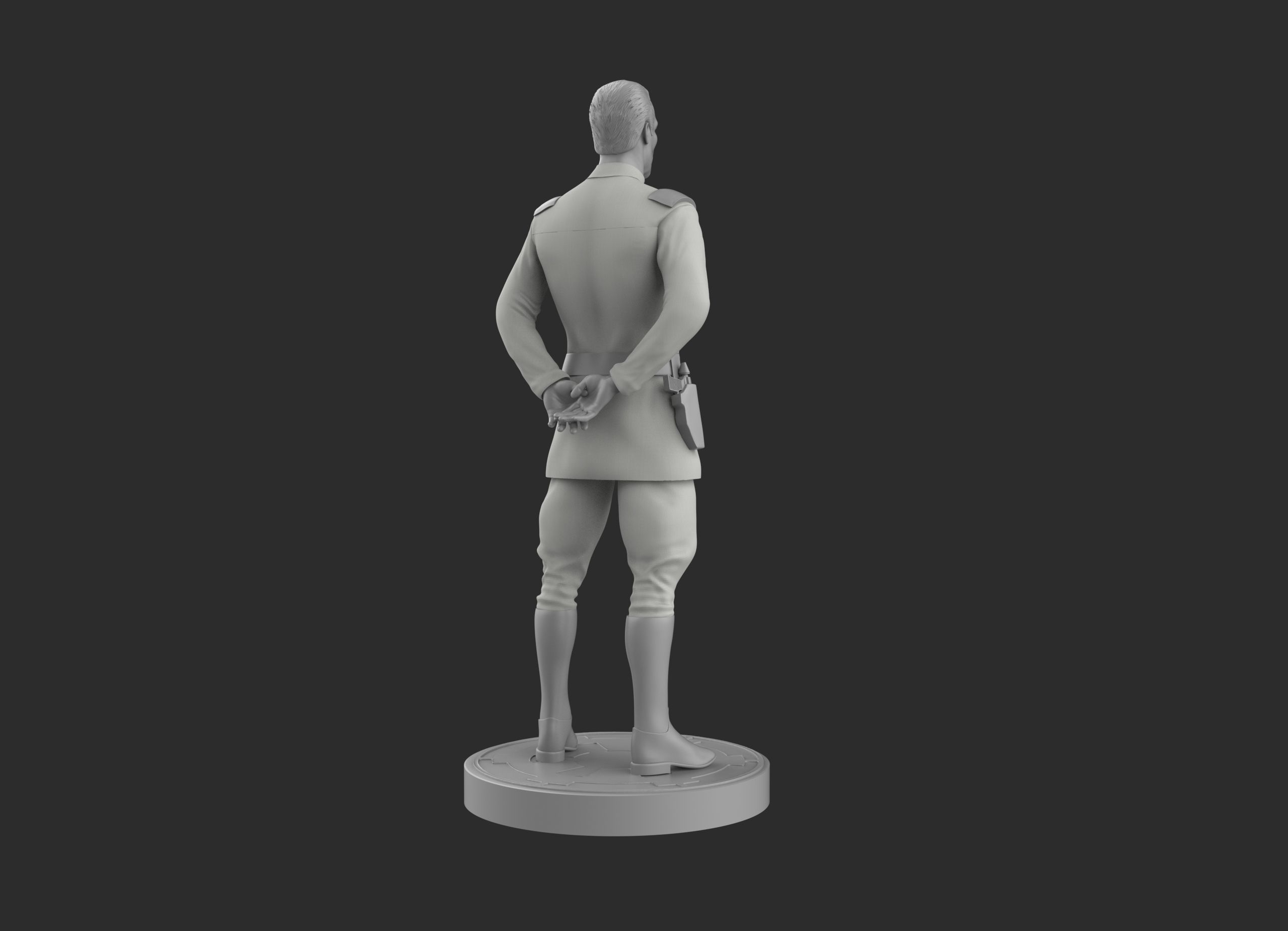 Grand Admiral Thrawn Figure 3D print model_15