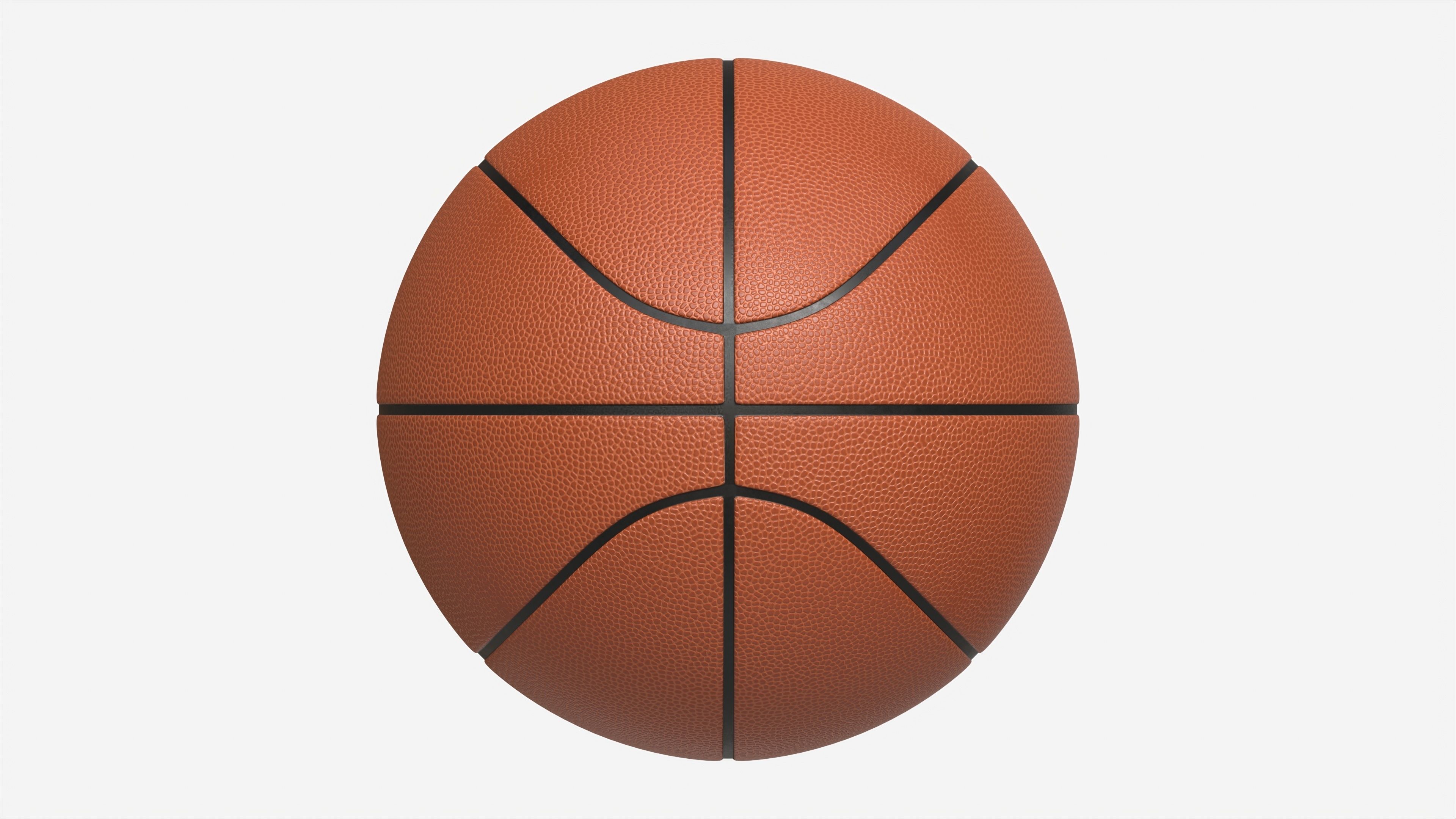 Basketball Classic Standard Ball 3D model_5