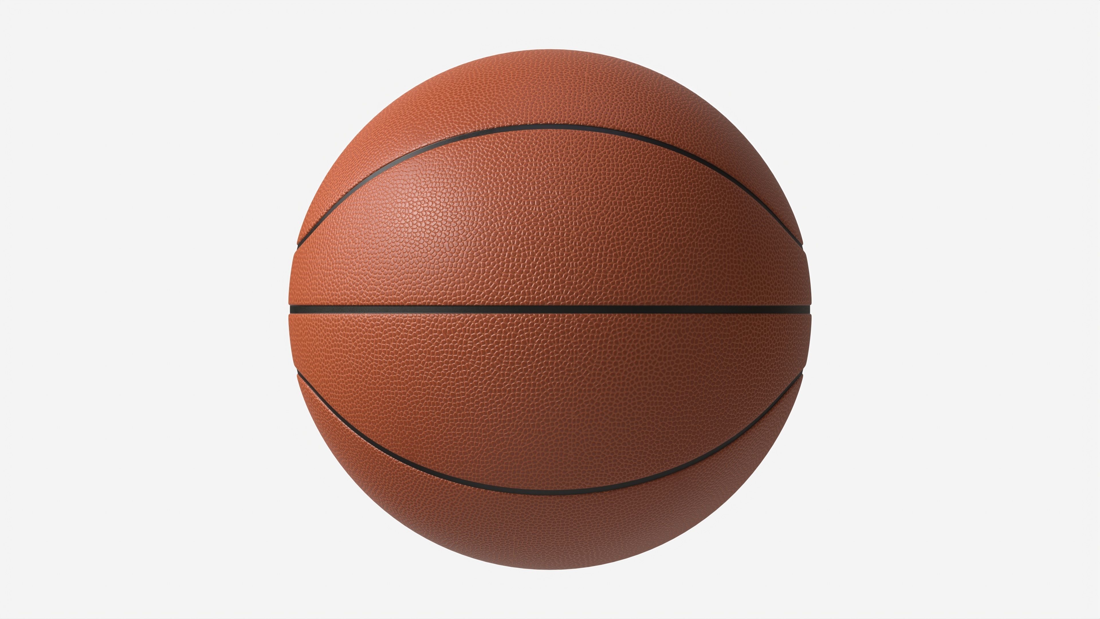Basketball Classic Standard Ball 3D model_4