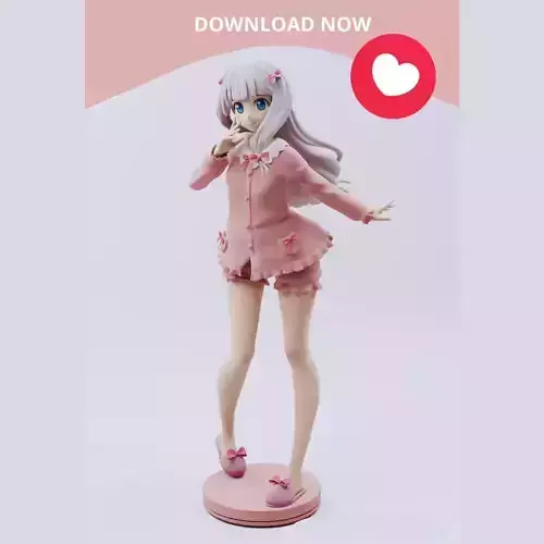 IZUMI SAGIRI EROMANGA SENSEI stl 3D print model