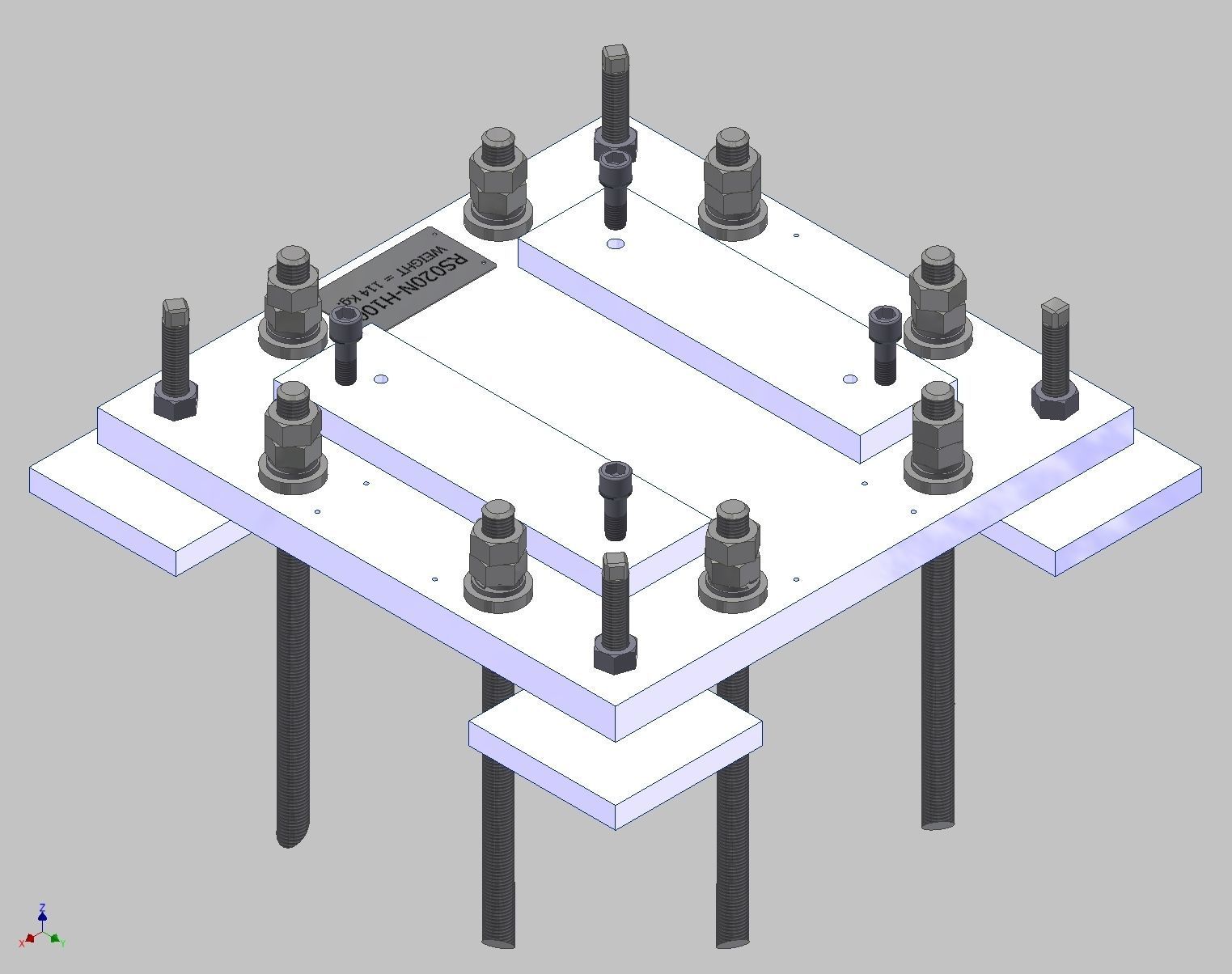26383-ROBOT BASE RS020N-100 3D model_7