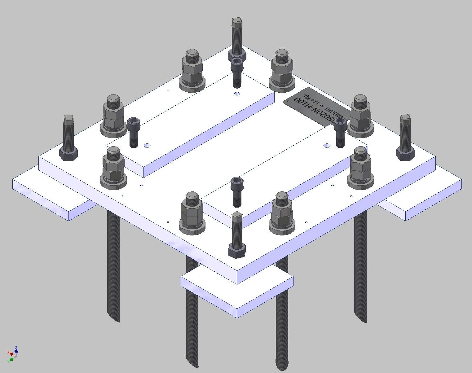 26383-ROBOT BASE RS020N-100 3D model_8
