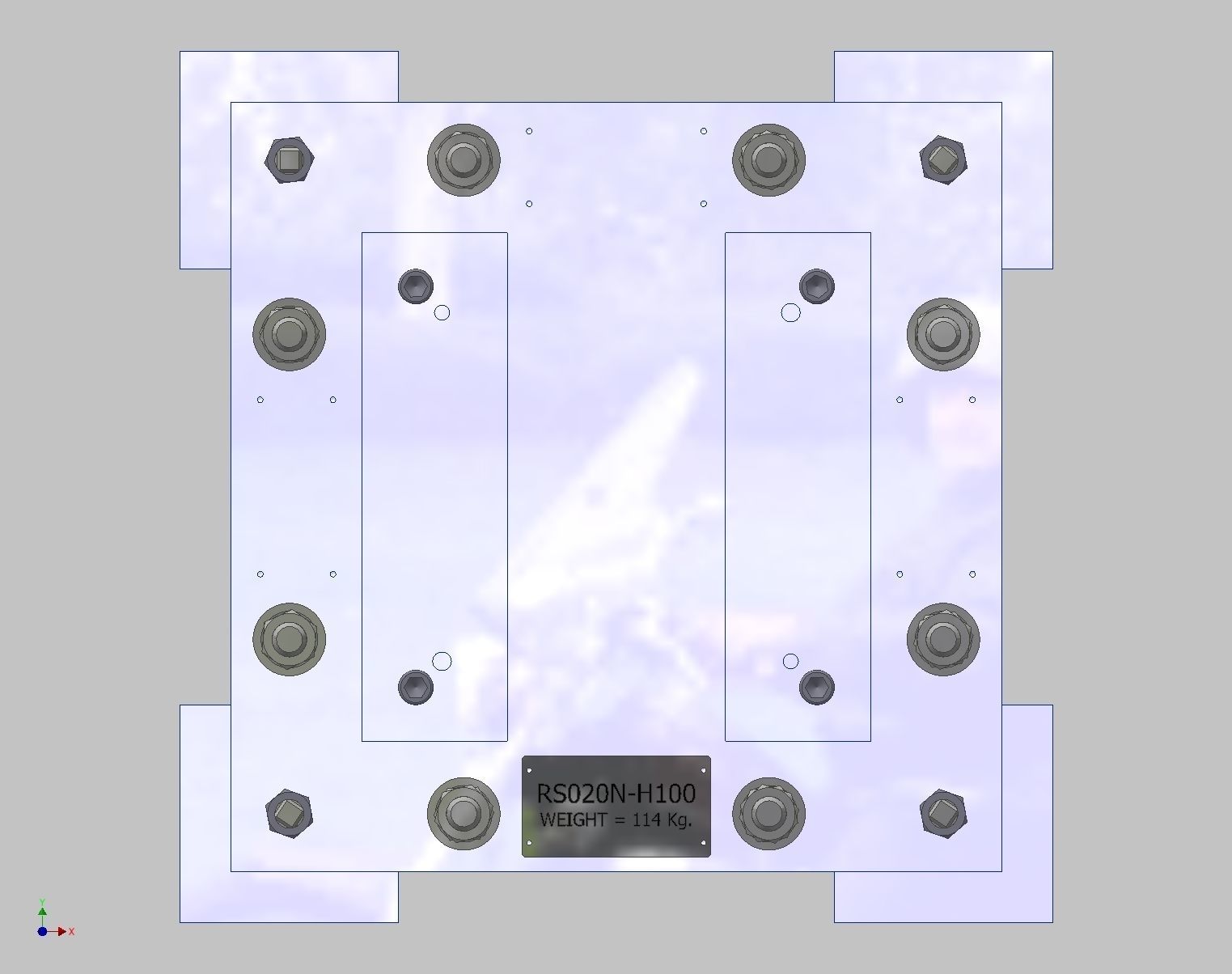 26383-ROBOT BASE RS020N-100 3D model_5