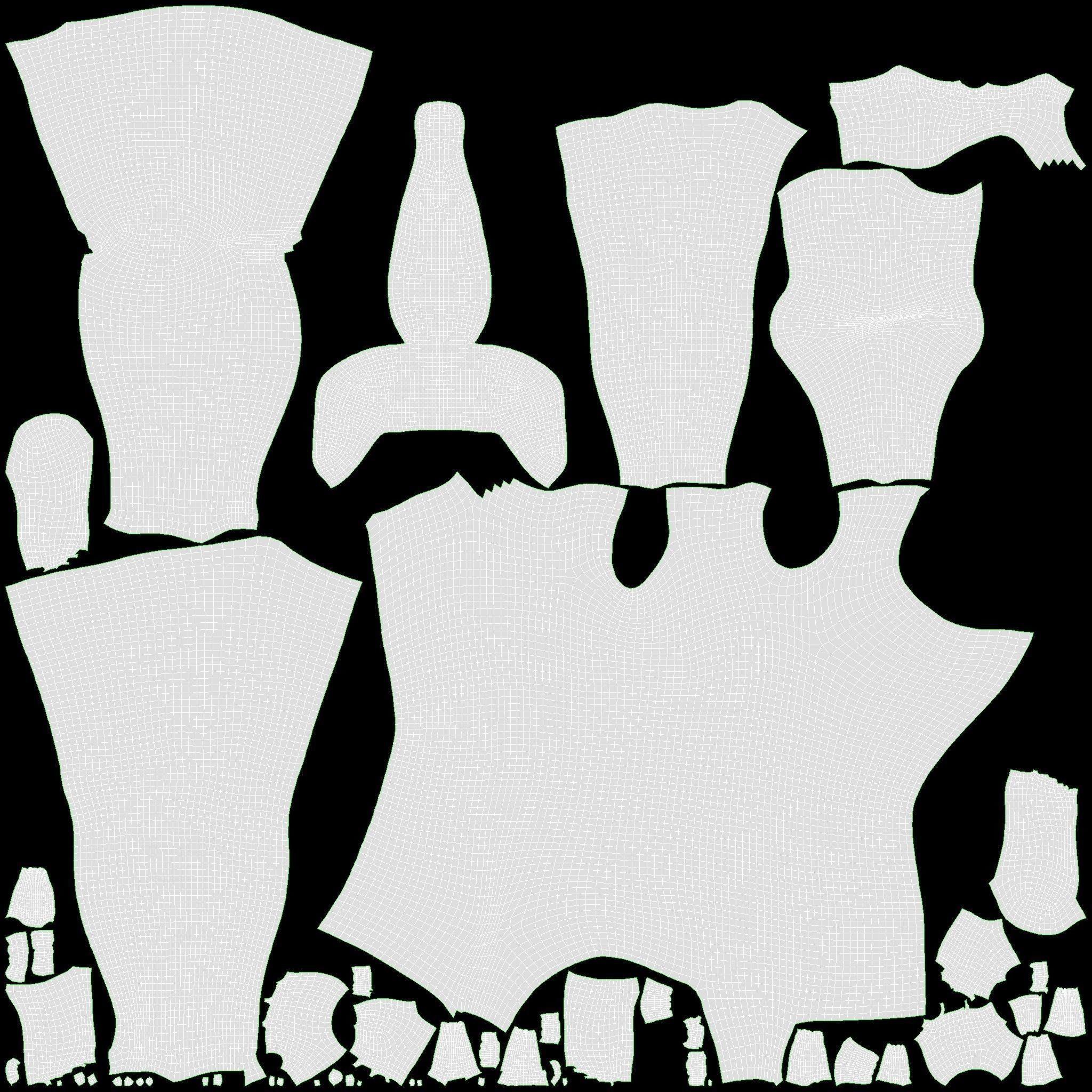 Male Mannequin in Basketball Uniform in Action 01 3D model_15