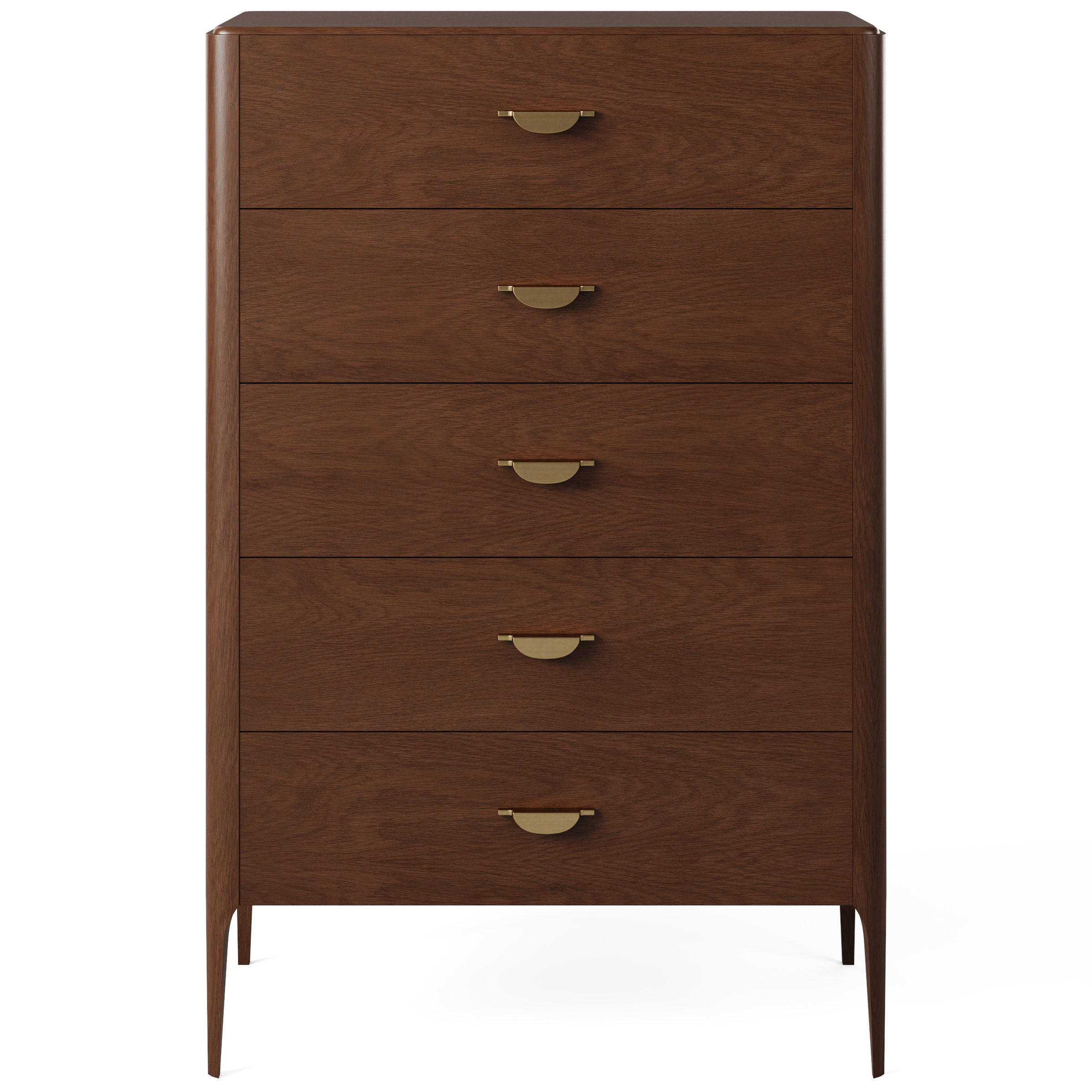 High chest of drawers SLOANE 2 by Hamilton Conte 3D model_1