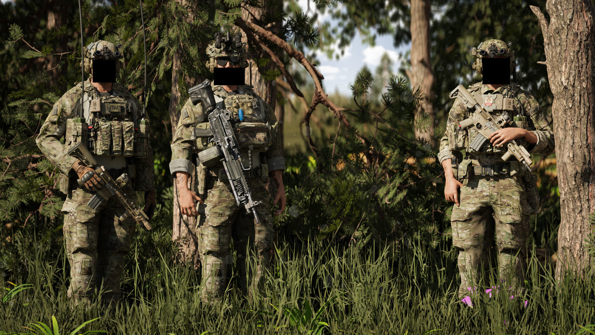 GAME READY RIGGED WESTERN SPECIAL OPERATIONS CHARACTER V2 Low-poly 3D model_4