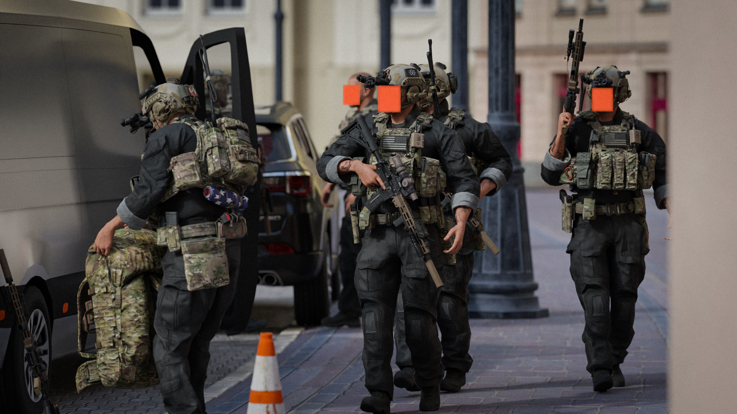 GAME READY RIGGED WESTERN SPECIAL OPERATIONS CHARACTER V2 Low-poly 3D model_2