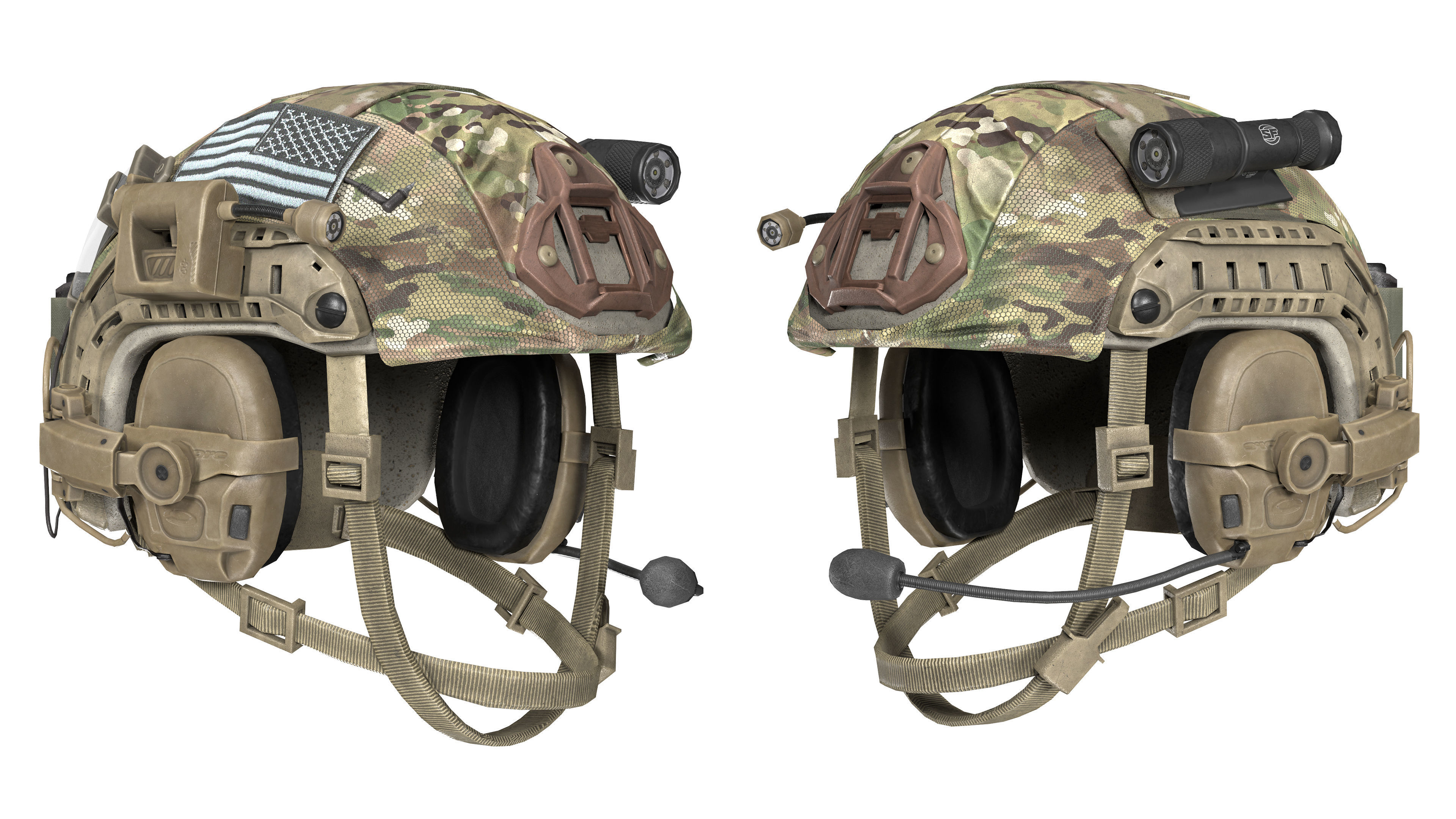 GAME READY RIGGED WESTERN SPECIAL OPERATIONS CHARACTER V2 Low-poly 3D model_24