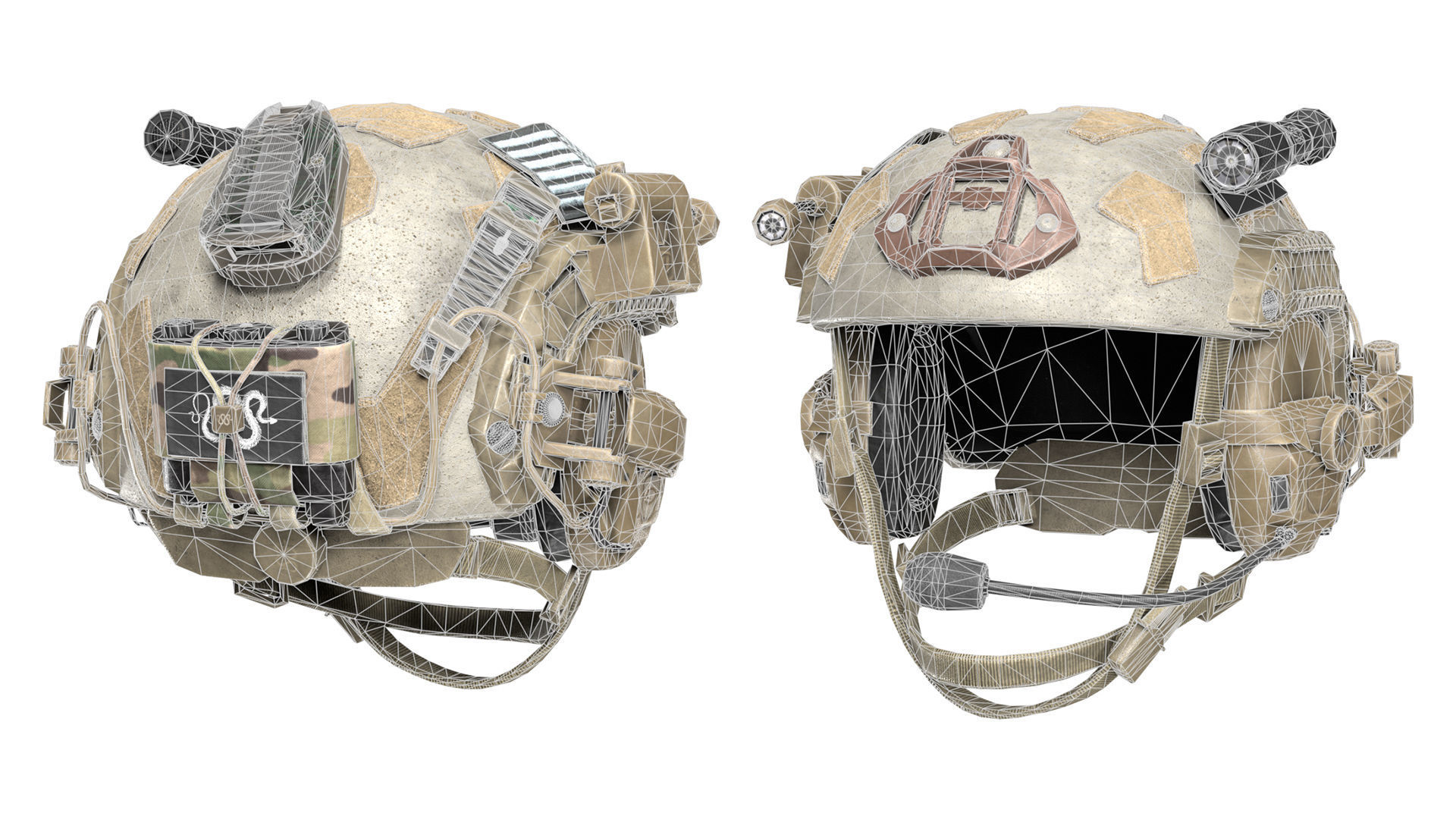 GAME READY RIGGED WESTERN SPECIAL OPERATIONS CHARACTER V2 Low-poly 3D model_47