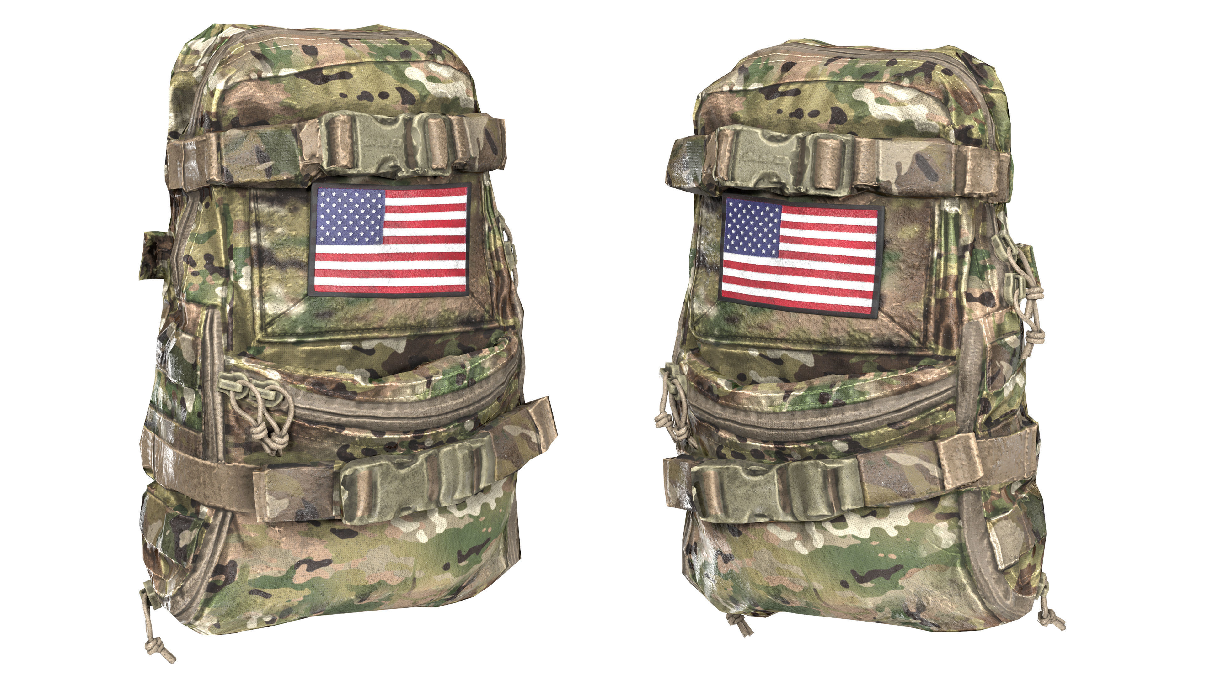 GAME READY RIGGED WESTERN SPECIAL OPERATIONS CHARACTER V2 Low-poly 3D model_26