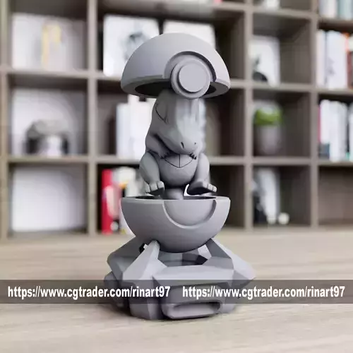 Totodile in the pokeball from pokemon