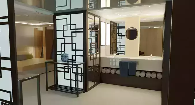 Luxury Apartment Bedroom